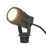 Bloom Integrated LED Metal Garden Spotlight (Black)