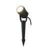 Bloom Integrated LED Metal Garden Spotlight (Black)
