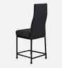 Bloom Leatherette Dining Chair In Black Colour Set Of 2