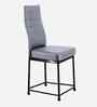 Bloom Leatherette Dining Chair In Grey Colour Set Of 4