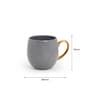 Bloom Mug 180ml Set of 2 Pebble grey