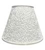 Beige Bloom Polymer Lamp Shade