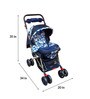 Bloom Stroller for New Born 0-3 Years In Blue Colour