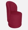 Bloom Suede Dining Chair in Red Colour