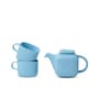 Bloom Tea Trio Set of 3 Cerulean matt