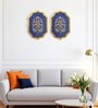Bloom Wall Art Set of 2 Blue