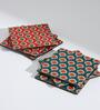 Blooming Buds coaster set of 6