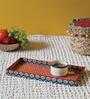Blooming Buds MDF Tray In Pink