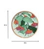 Blooming Green Green Mango Wood Wall Plate