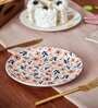 Blooms & 8.7 Inch Multicolour Ceramic Dinner Plate