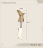 Equi Edge Cheese Knife(Gold)