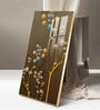 Blossom Mural Glass Finish Vertical Wall Art
