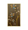 Blossom Mural Glass Finish Vertical Wall Art