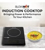 BlowHot 1900 Watt BL 1200 Induction Cooktop (Push control, LED display, Black)