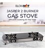 Blowhot 2 Burner Gas Stove with Auto Ignition (G-002 JASPER_BH)