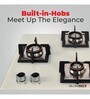 Blowhot 4 Burner Built in Hob with Auto Ignition (MAJESTY_4_Burner_White)