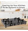 Blowhot 4 Burner Gas Stove with Auto Ignition (G-004 Jasper_BH)