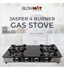 Blowhot 4 Burner Gas Stove with Auto Ignition (G-004 Jasper_BH)