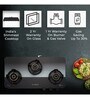 Blowhot SAPPHIRE 3 Burner Gas Stove with Manual Ignition