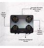Blowhot SAPPHIRE 4 Burner Gas Stove with Manual Ignition