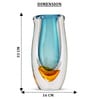 Blown Lux Glass Vase