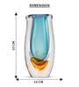Blown Lux Glass Vase
