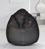 Stillo XXXL Denim Bean Bag Cover in Blue Colour