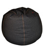 Stillo XXXL Denim Bean Bag Cover in Blue Colour