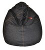 Blu XXXL Denim Bean Bag Cover in Dark Blue Colour