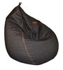 Blu XXXL Denim Bean Bag Cover in Dark Blue Colour