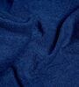 Blue & Beige Cotton Solid 550 GSM 2 Pcs Bath Towels