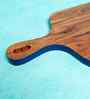 Blue & Brown Acacia Wood  Chopping Board