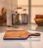 Blue & Brown Acacia Wood  Chopping Board