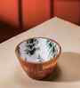 Blue & Brown Acacia Wood  Serving Bowls