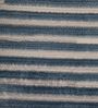 Blue & Grey Geometric PP Heatset & Shrink Polyester 3 x 5 Feet  Machine -Made Carpet