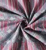Blue & Purple 144TC Cotton Flat Super King Bedsheet with 2 Pillow Covers