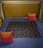 Blue   Upcycled from sheer waste fabric and cotton Bed Throws  Collection