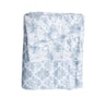 Blue & White Cotton Floral 350 GSM Single Bed Reversible Dohar