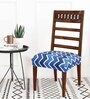 Multicolor Printed Polyester Blend 16x20 Inches Chair Covers (Set of 4)
