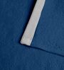 Blue Cotton Solid 500 GSM 4 Pcs Face Towels