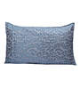 Blue Floral 210TC Cotton Blend 17 x 27 Inches Pillow Covers (Set of 2)