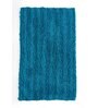 Blue Solid Cotton 24x16 Inches Max Absorbant Bath Mat