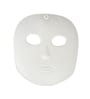 Blue- White-Golden Metal 15.74 Inch Elegance Duo Wall Mask