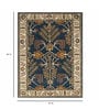 Blue Persian Wool 3 ft x 5 ft Hand Tufted Carpet