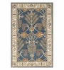 Oriental Pattern Wool Hand Tufted 4 x 6 Feet Carpet