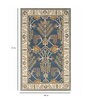 Oriental Pattern Wool Hand Tufted 4 x 6 Feet Carpet