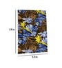 Floral (13x19) Blue & Brown Cotton (Set of 6) Placemat