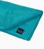 Blue 100% Cotton 380 Gsm Bath Towel 4 Pc