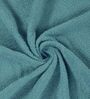Blue 100% Cotton 380 Gsm Bath Towel 4 Pc