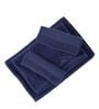 Blue 100% Cotton 380 Gsm Bath Towel 4 Pc